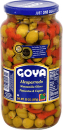 Goya Caper with Manzanilla Olive and Pimento, 20 Ounce -- 12 per case.