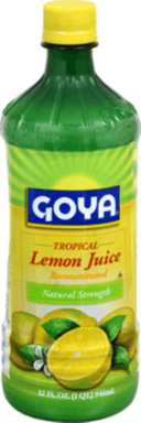 Goya Lemon Juice, 32 Ounce -- 12 per case.