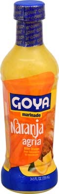 Goya Naranja Agria/Bitter Orange Marinade, 24.5 Ounce -- 12 per case