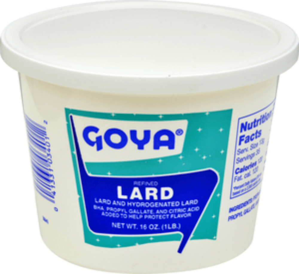 Goya Manteca Lard, 16 Ounce -- 24 Per Case