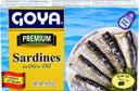 Goya Premium Sardines in Olive Oil, 4.25 Ounce -- 25 per case