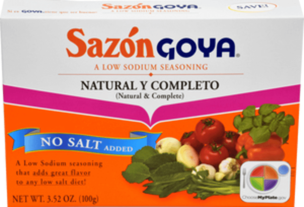 Goya Natural and Complete Sazon, 3.52 Ounce -- 18 per case.
