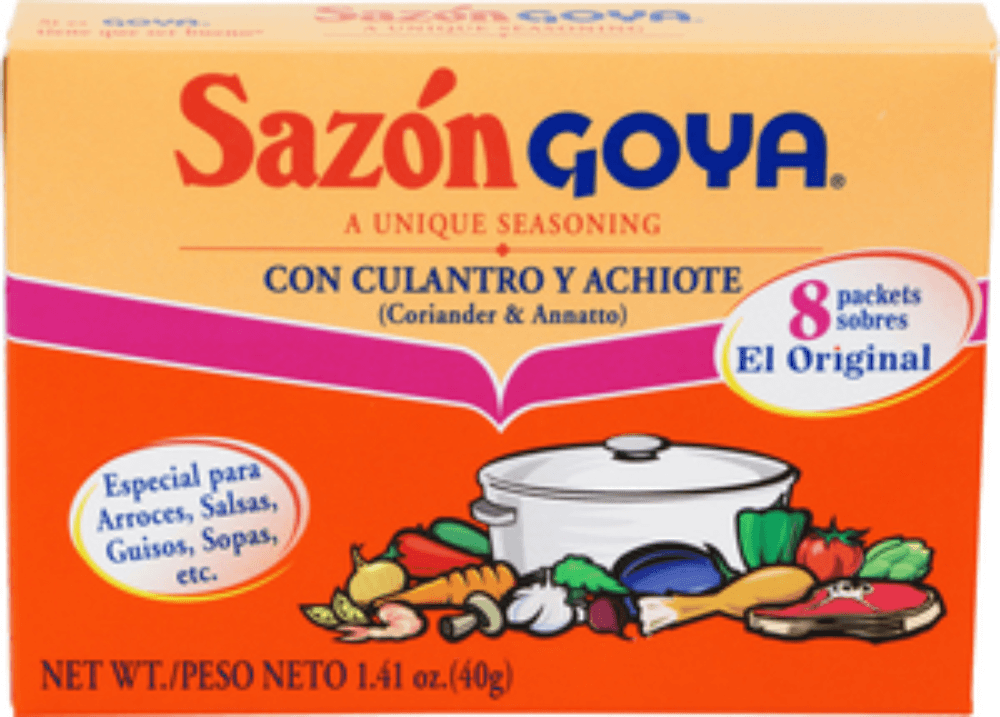 Goya Sazon with Coriander and Annatto - 1.41 oz. box, 36 per case