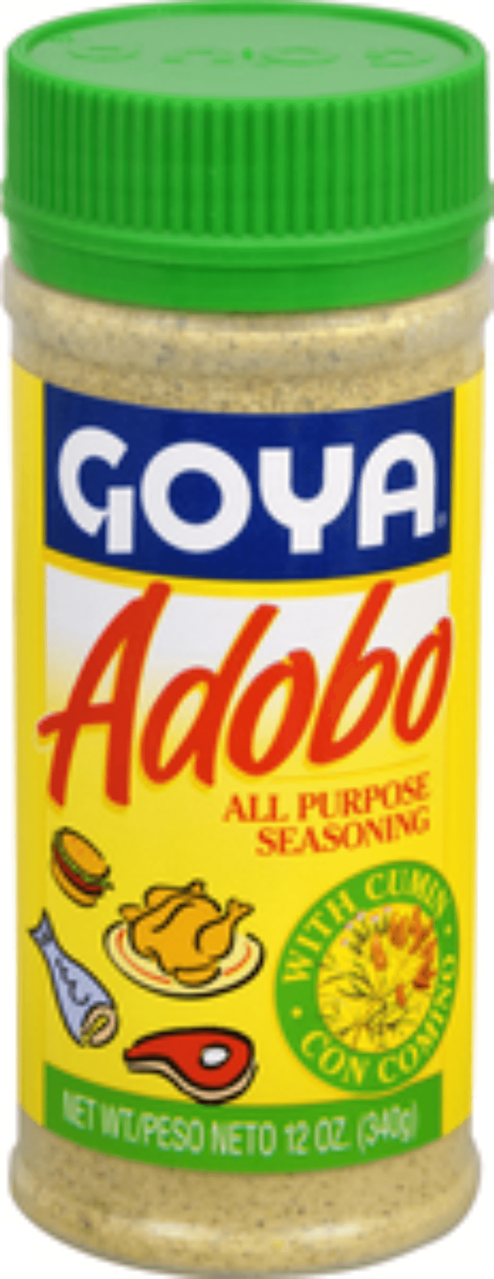 Goya Adobo Seasoning with Cummin - 12 oz. jar, 24 per case