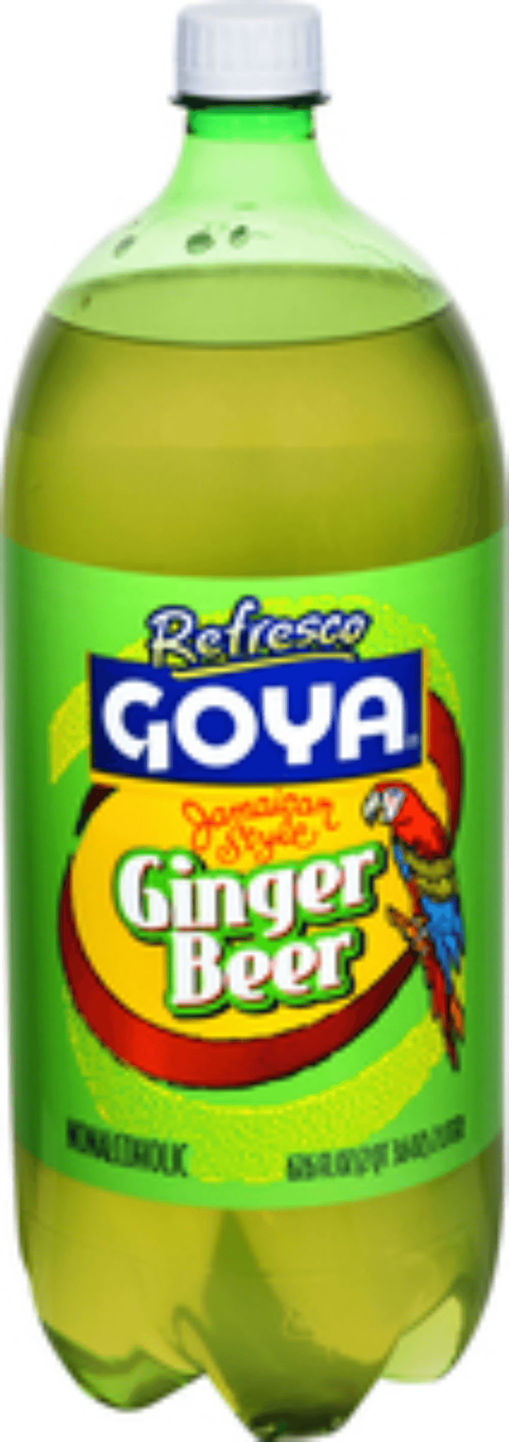Goya Refresco Ginger Beer Soda, 2 Liter -- 8 per case.