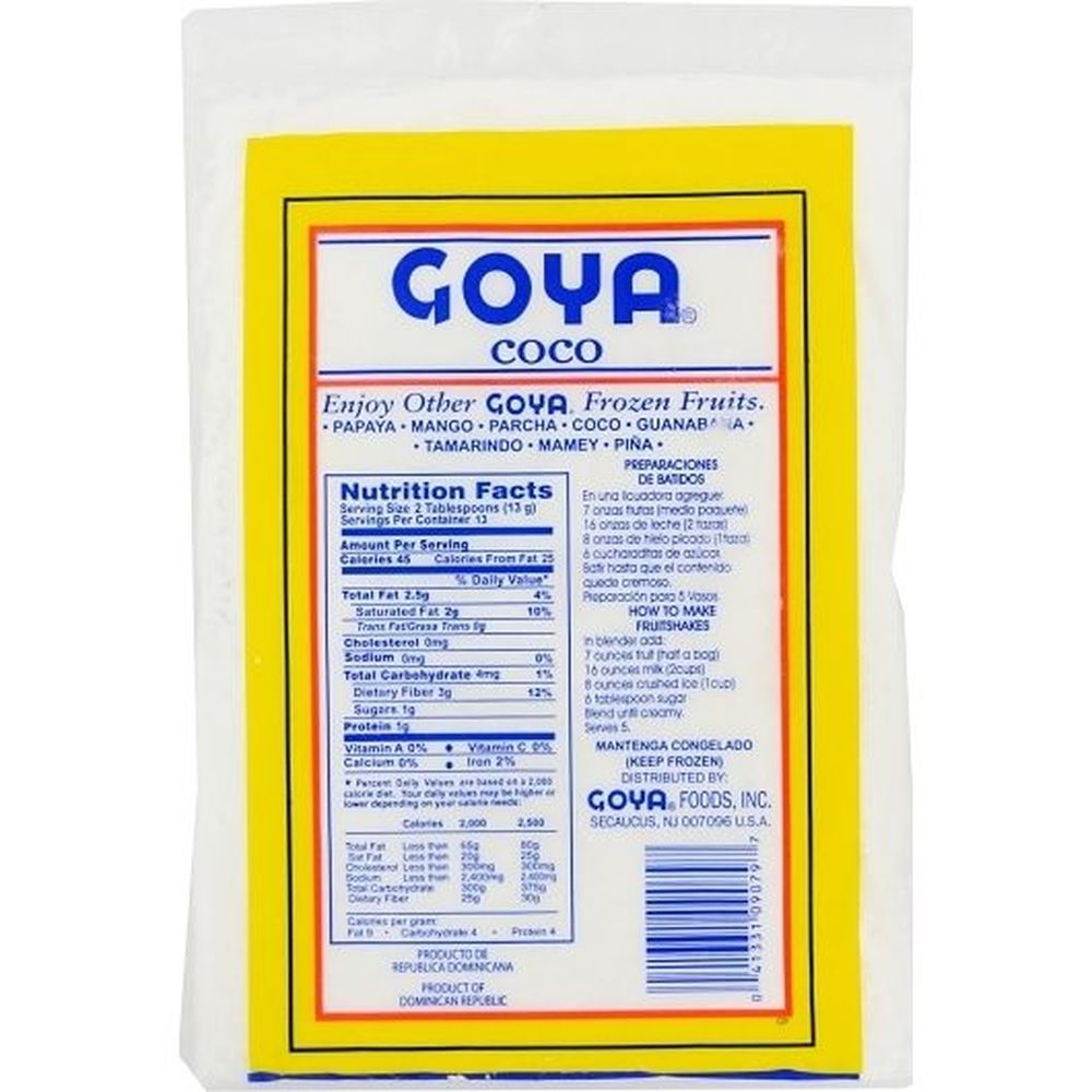 Goya Grated Coconut, 14 Ounce -- 12 Per Case