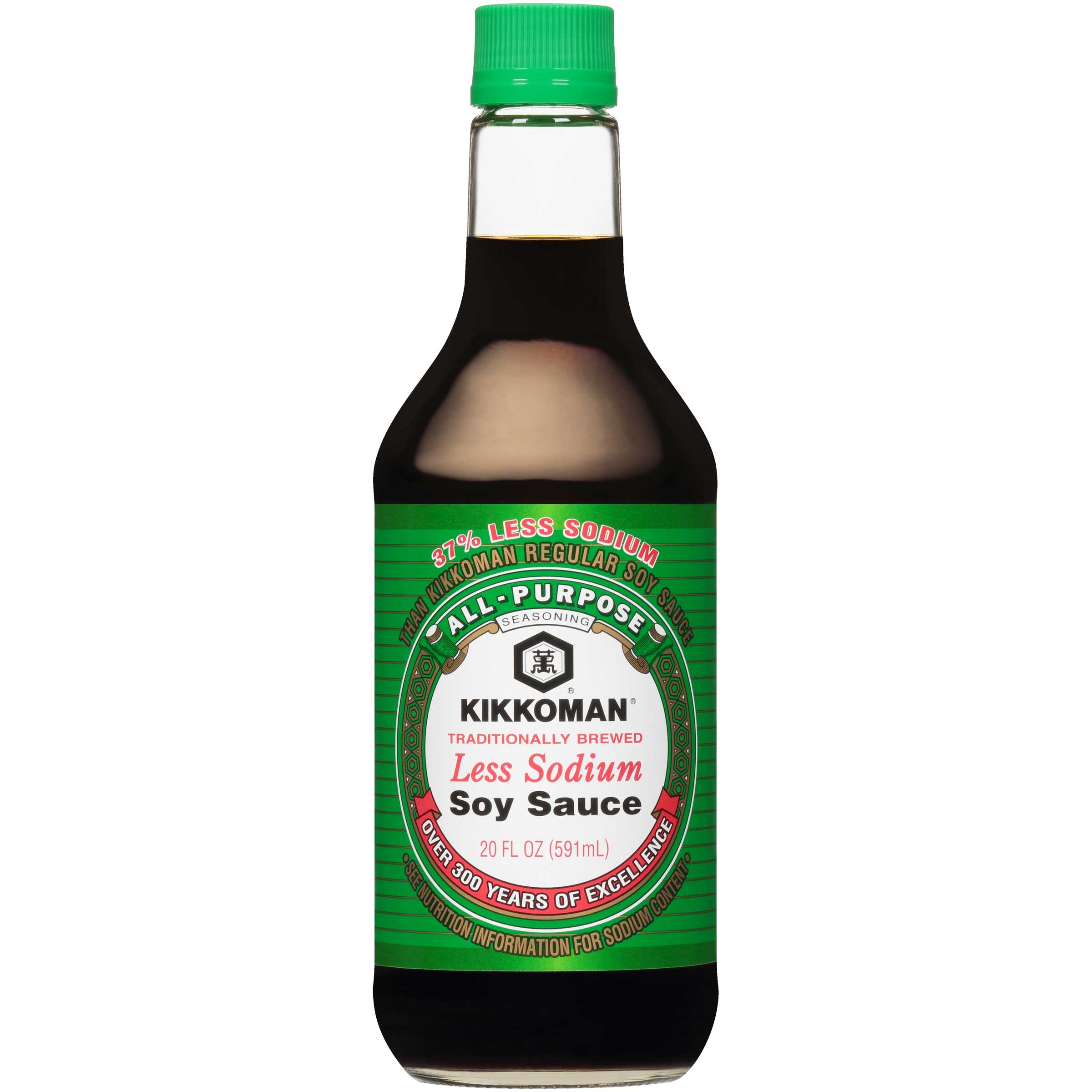 Kikkoman Less Sodium Lite Soy Sauce, 20 Fluid Ounce -- 12 per case.