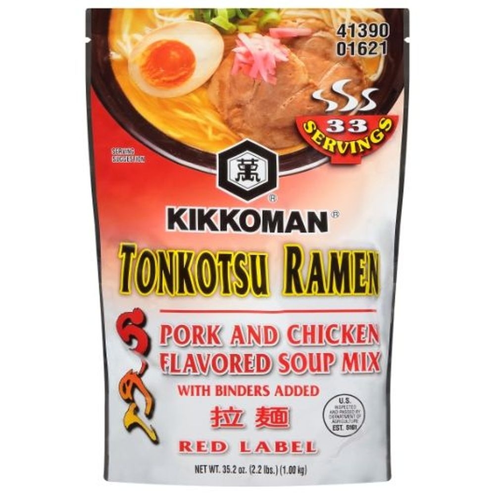 Kikkoman Tonkotsu Ramen Soup Mix, 2.2 Pound -- 4 per case