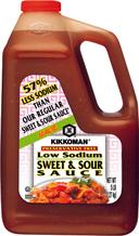 Kikkoman Low Sodium Sweet and Sour Sauce, 5 Pound -- 6 per case.