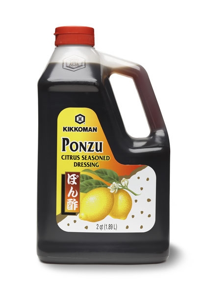 Kikkoman Ponzu Citrus Seasoned Dressing and Sauce, 2 Quart -- 6 per case.