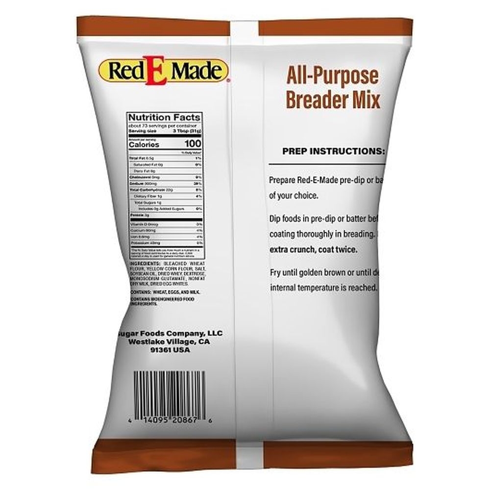 Red E Made All Purpose Breader Mix, 5 Pound -- 6 Per Case