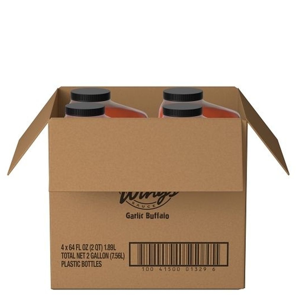 Franks Redhot Garlic Buffalo Wing Sauce, 0.5 Gallon -- 4 per case