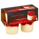 Jell O Strawberry Cheesecake Pudding Cup, 14.1 Ounce -- 6 per case.
