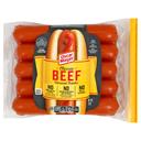 Oscar Mayer Classic Beef Uncured Franks, 15 Ounce -- 12 per case