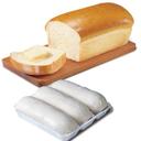 Bridgford Foods White Bakers Dough Loaf, 18 Ounce -- 24 per case.