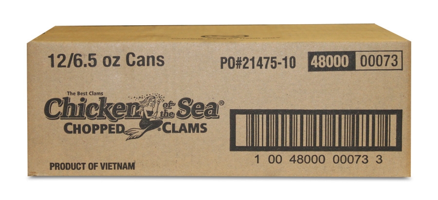 Chicken Of The Sea Chopped Clam, 6.5 Ounce -- 12 Per Case