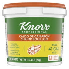Single Knorr Professional Caldo de Camaron Shrimp Bouillon Base, 4.4 Pound