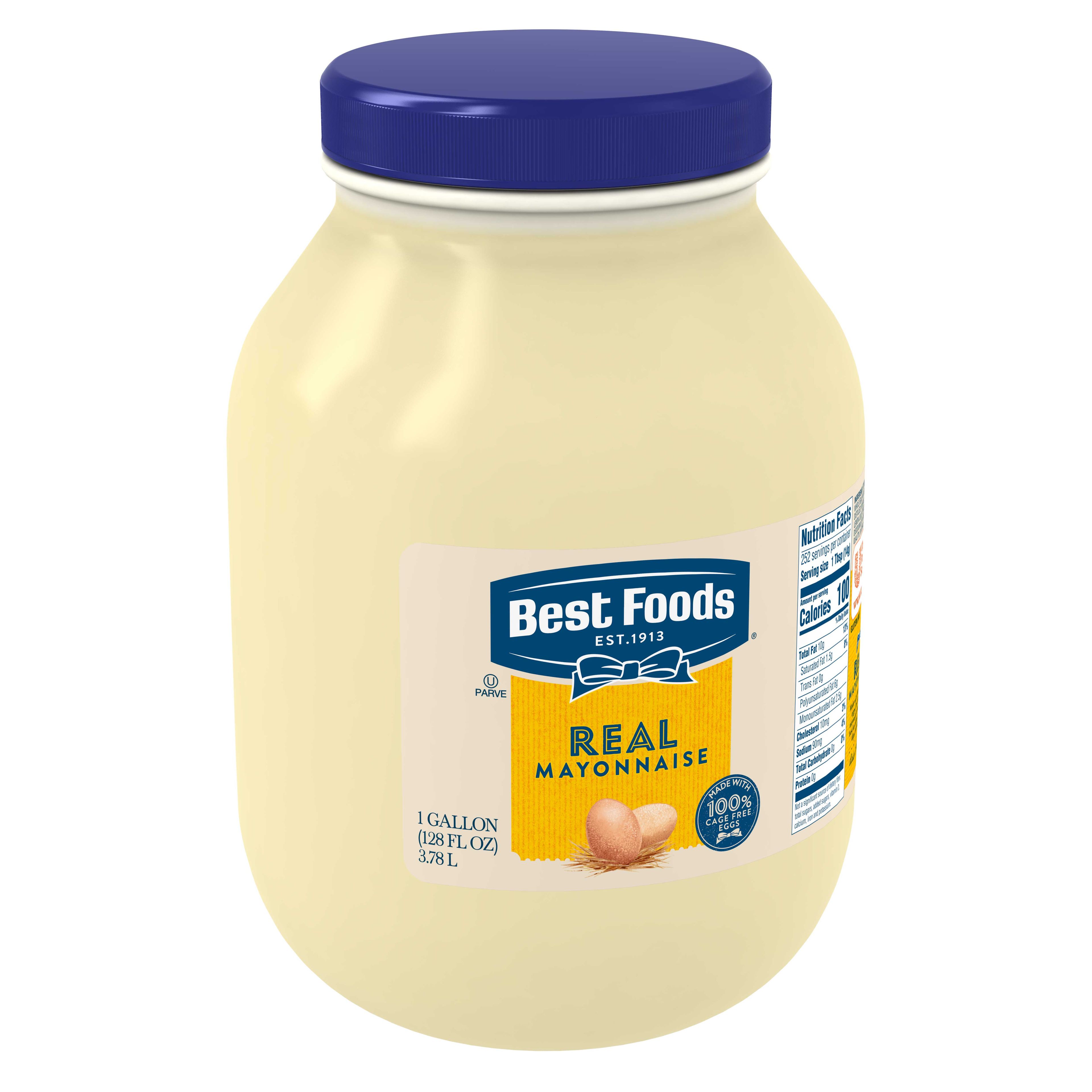 Best Foods Real Mayonnaise, 1 Gallon -- 4 Per Case