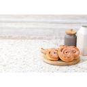 Our Specialty Treat Shop Glazed Pershing Donut - Clam Pack, 0.875 Pound -- 12 per case