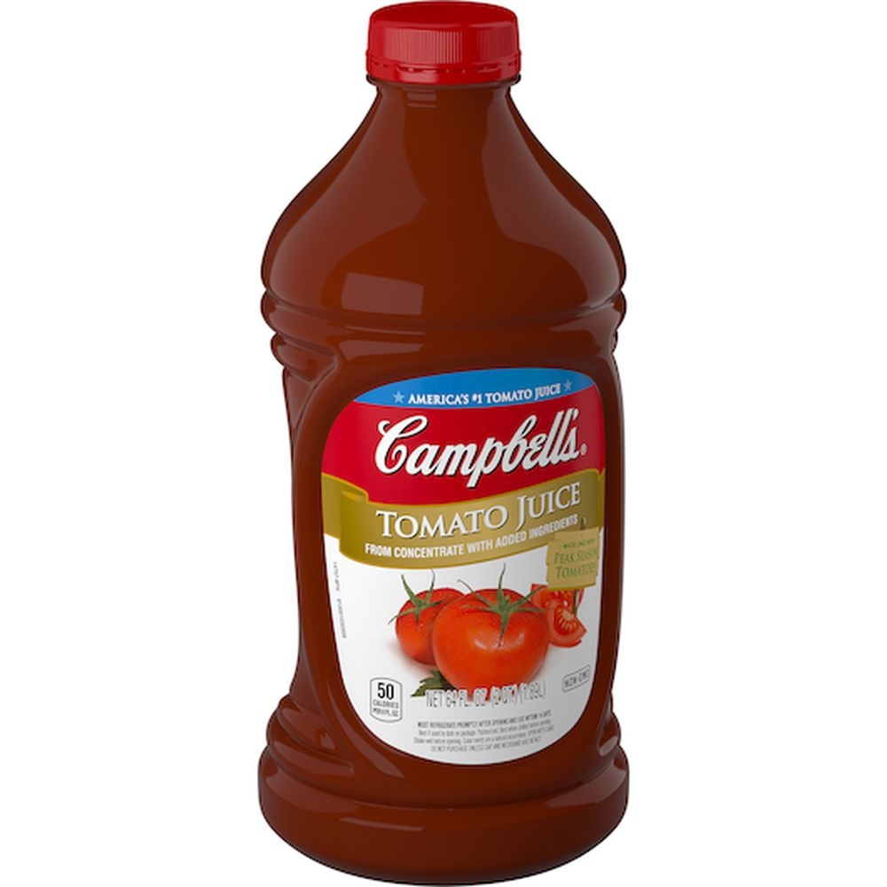 Campbell's Tomato Juice Beverage, 64 Fluid Ounce -- 6 Per Case