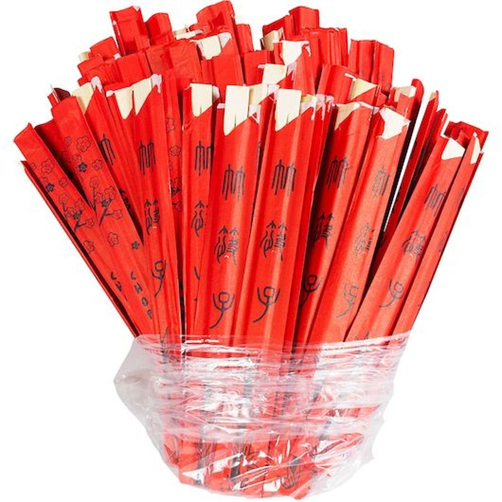 Disco 9 Inch Bamboo Chopstick, 100 Count -- 10 Per Case