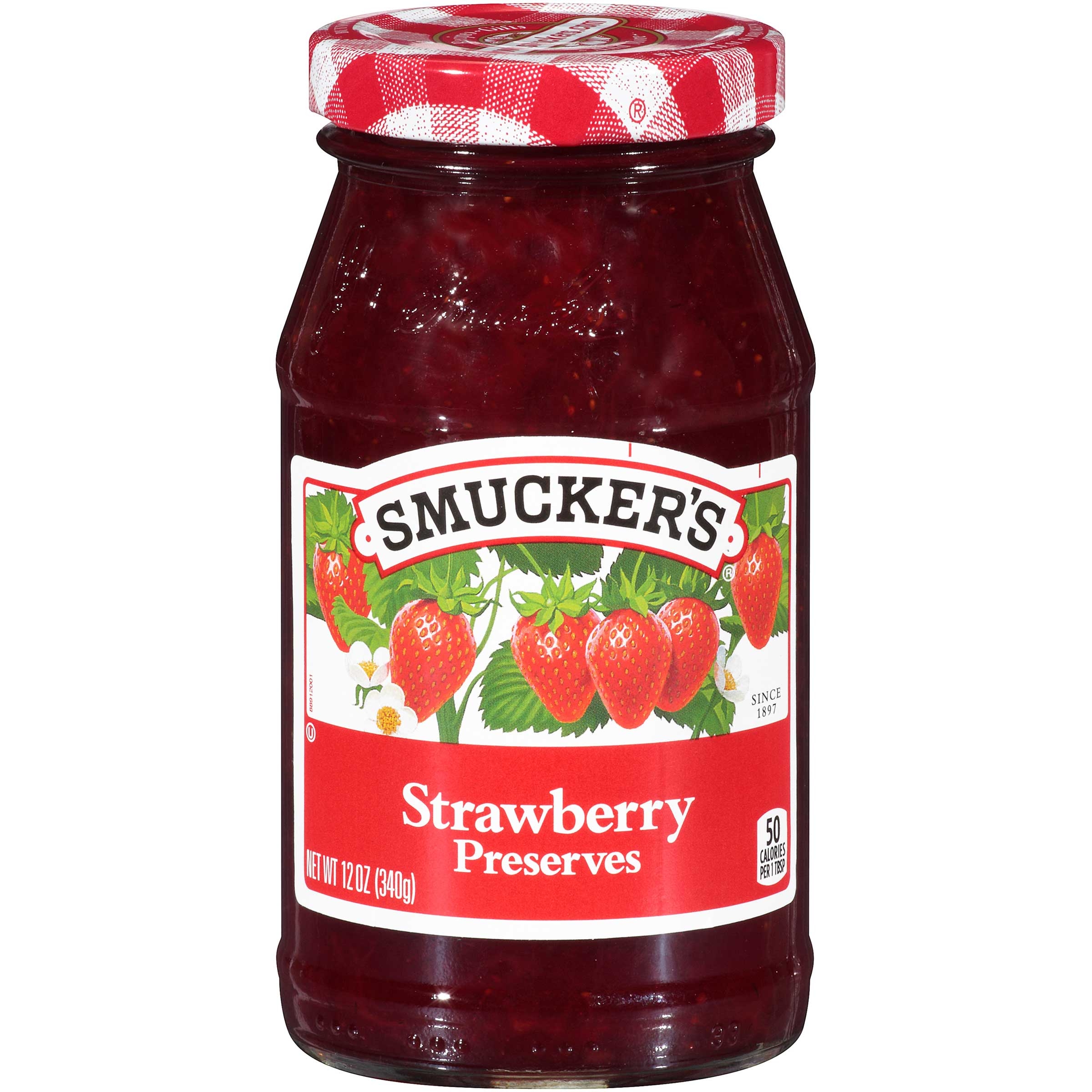 Smucker's Strawberry Preserve, 12 Ounce -- 12 Per Case