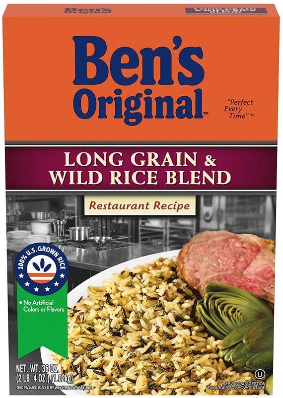 Uncle Ben's Original Long Grain And Wild Rice Blend, 36 Ounce -- 6 Per Case