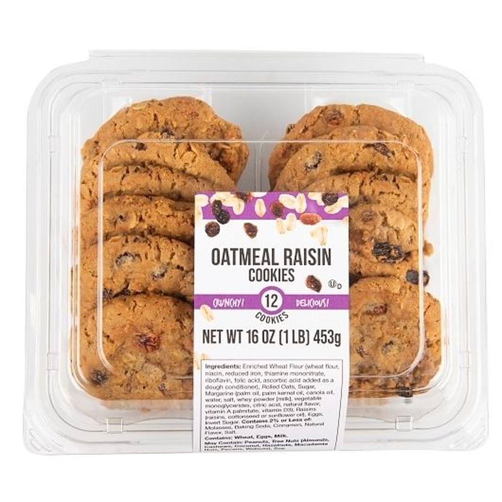 English Bay Bakery Baked Oatmeal Raisin Cookies, 1.35 Ounce - 144 per case
