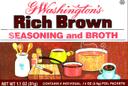 G Washington Rich Brown George Seasoning and Broth - 1 oz. box, 24 per case