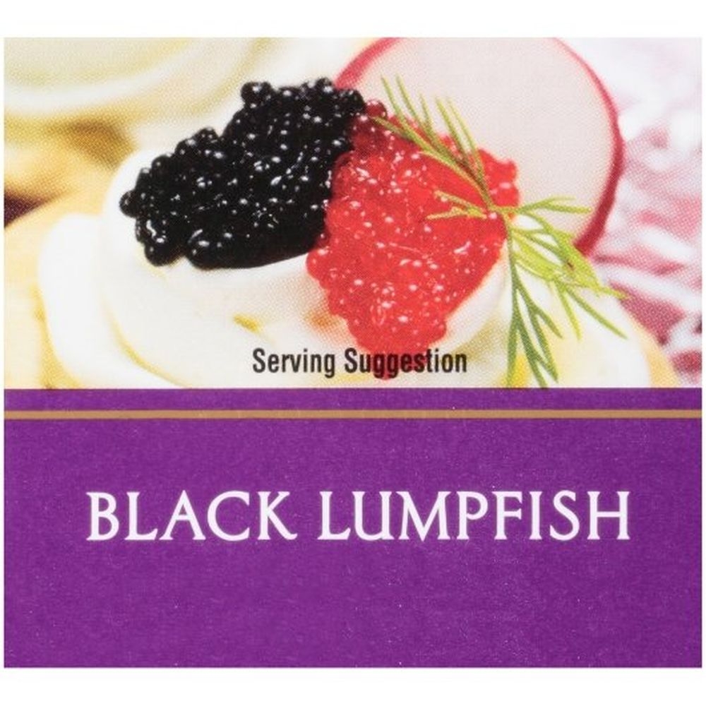 Romanoff Caviar Black Lumpfish, 2 Ounce -- 6 Per Case
