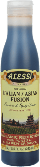 Alessi Italian Asian Fusion Balsamic Reduction Vinegar, 8.5 Ounce -- 6 per case