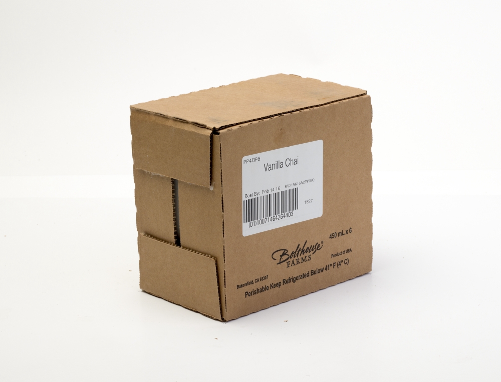 Bolthouse Farms Vanilla Chai Latte Tea and Soy Beverage, 450 Milliliter -- 6 per case.