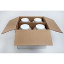 Tony Chacheres Creole Foods Authentic Mustard, 128 Fluid Ounce Plastic Jar -- 4 per case