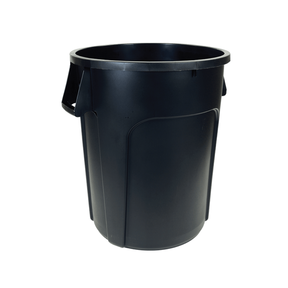 O Cedar MaxiRough Black Container without Lid, 32 Gallon -- 6 per case.