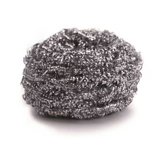 O Cedar Commercial Large Stainless Steel Scrubber, 35 Gram -- 72 per case