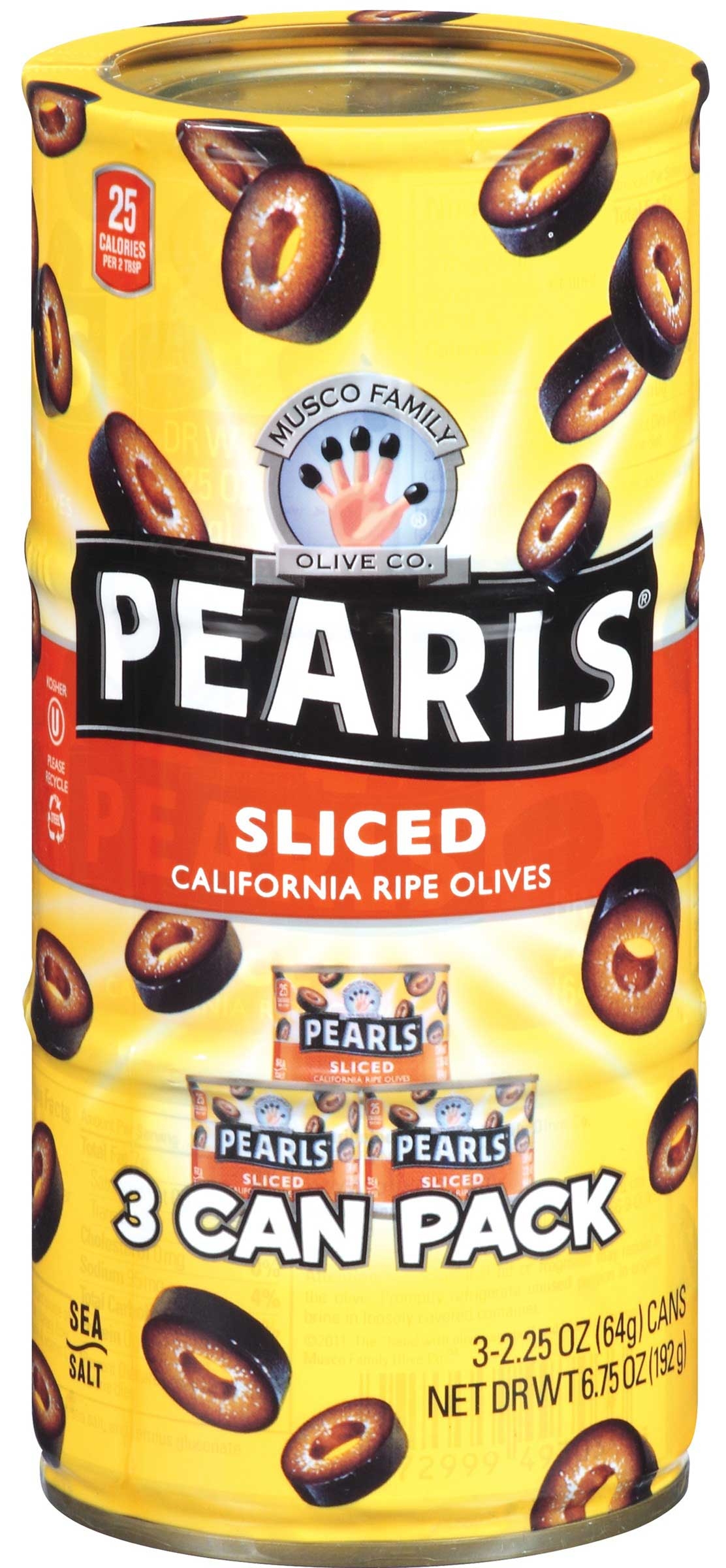Pearls Sliced California Ripe Olives, 2.25 Ounce -- 12 Per Case