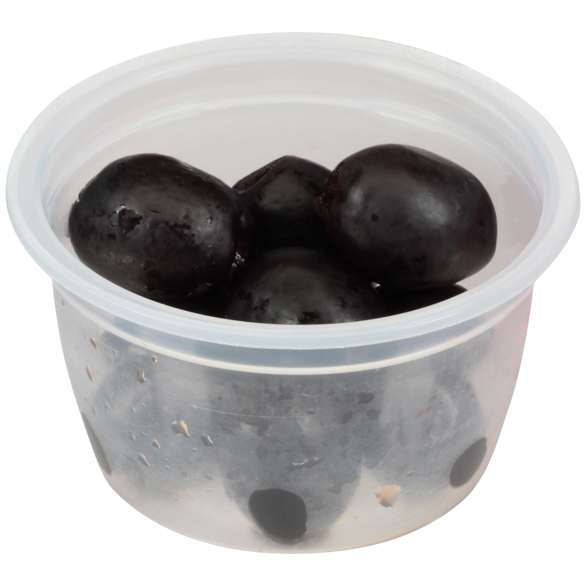 Pearls Black Ripe Olives, 1.2 Ounce Cup -- 96 Per Case