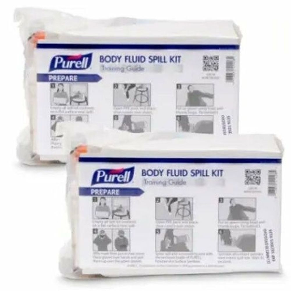 Purell Body Fluid Spill Kit, 2 Count