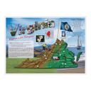 Hoffmaster Map Of Virginia Placemat, 10 x 14 inch -- 1000 per case.