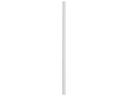 Hoffmaster Cedar Grove Large White Compostable Unwrapped Paper Drinking Straw, 7 3/4 inch -- 4800 per case.