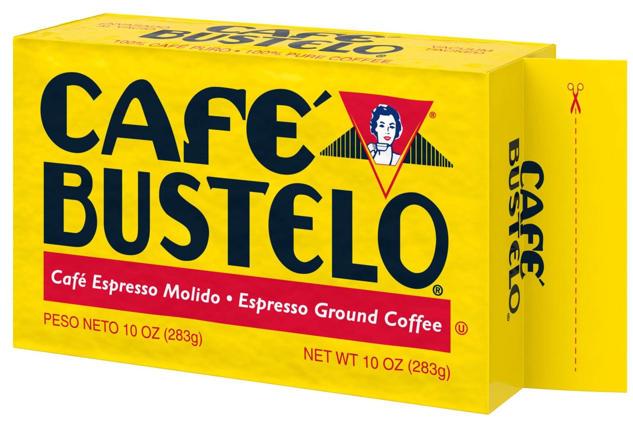 Cafe Bustelo Brick Espresso Ground Coffee, 10 Ounce -- 24 per case