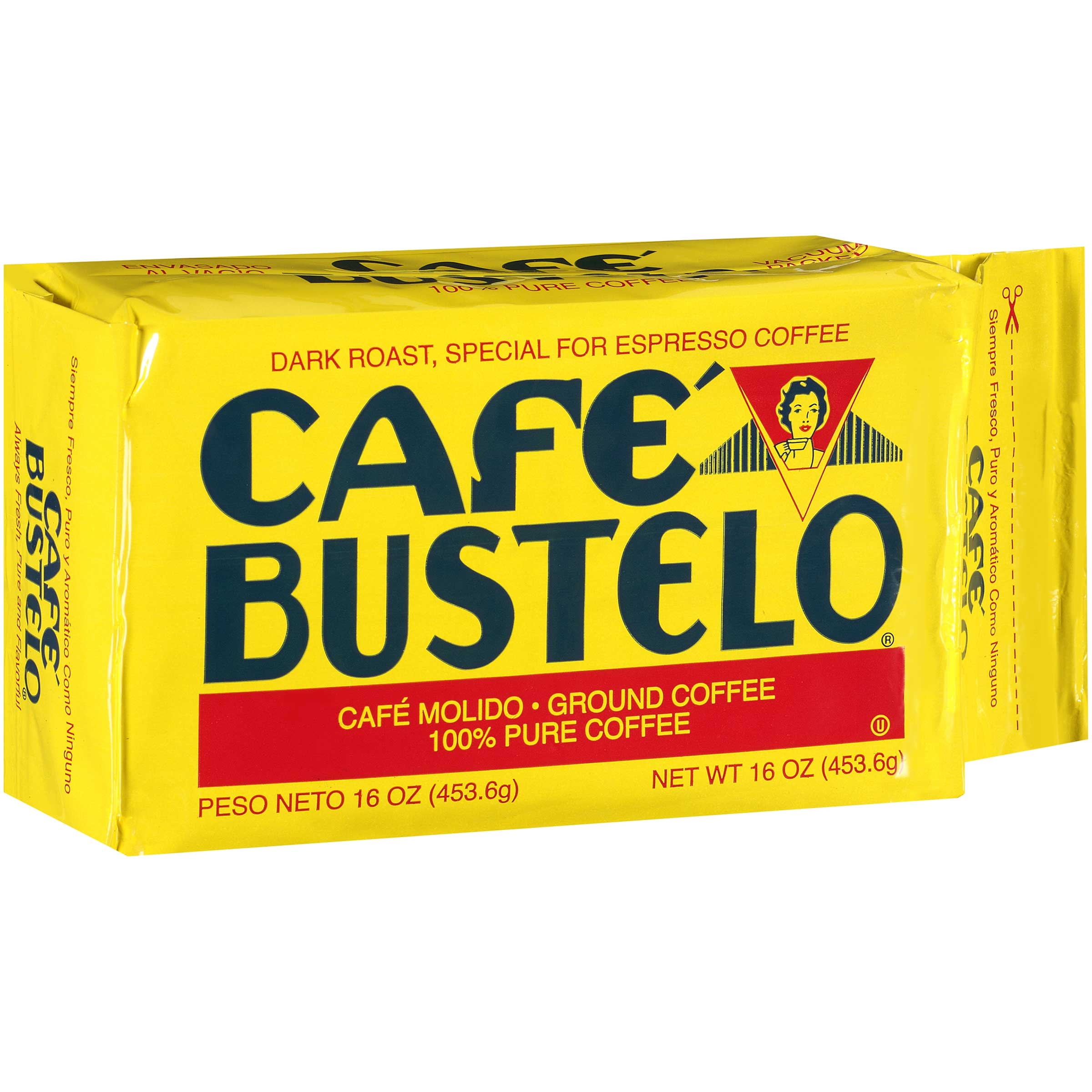Bustelo Ground Coffee Brick, 16 Ounce -- 12 per case.