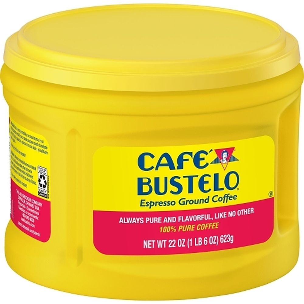 Cafe Bustelo Espresso Ground Coffee, 22 Ounce Can -- 6 per case
