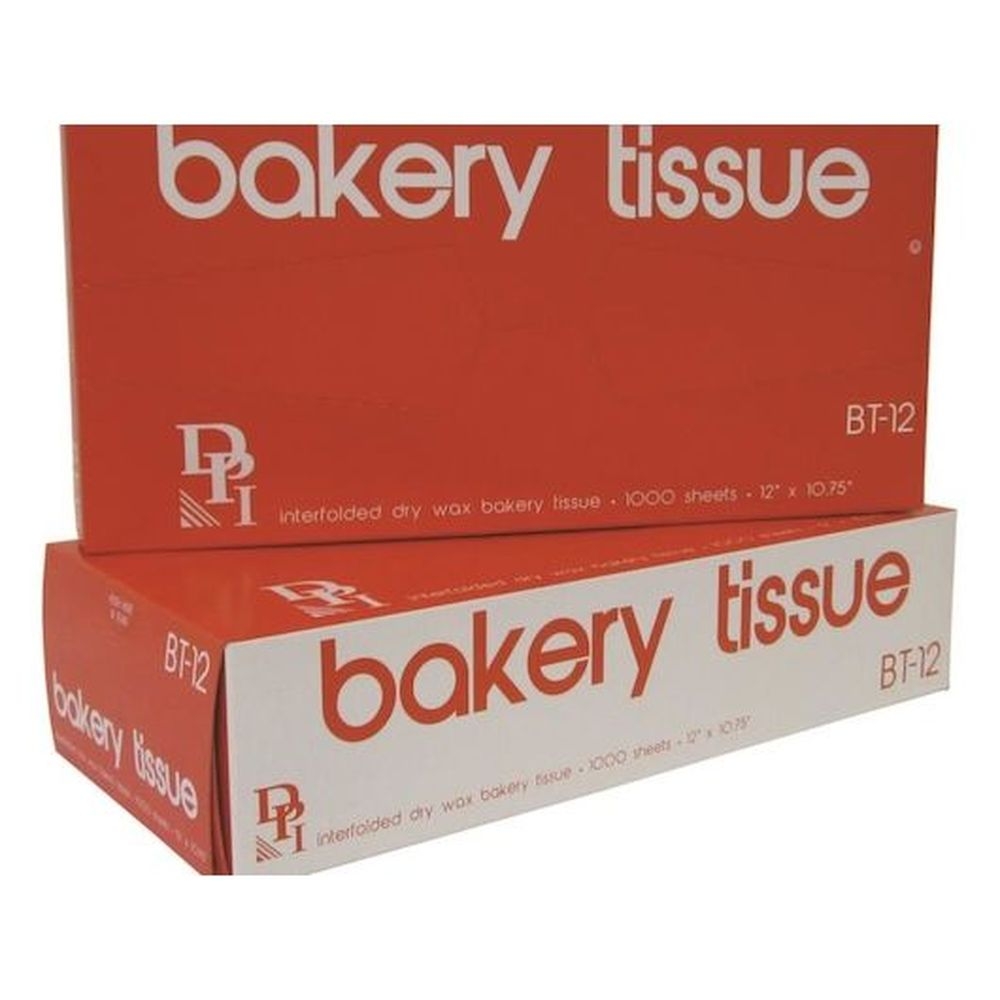 Durable Packaging 12 x 10-3/4 inch Bakery Tissue, 1000 count - 6 per case