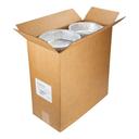 Durable Packaging 7 inch Round Pan with Clear Plastic Dome Lid, 250 count