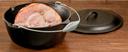 Lodge Cast Iron Dutch Oven with Wire Bail Handle, 7 Quart.