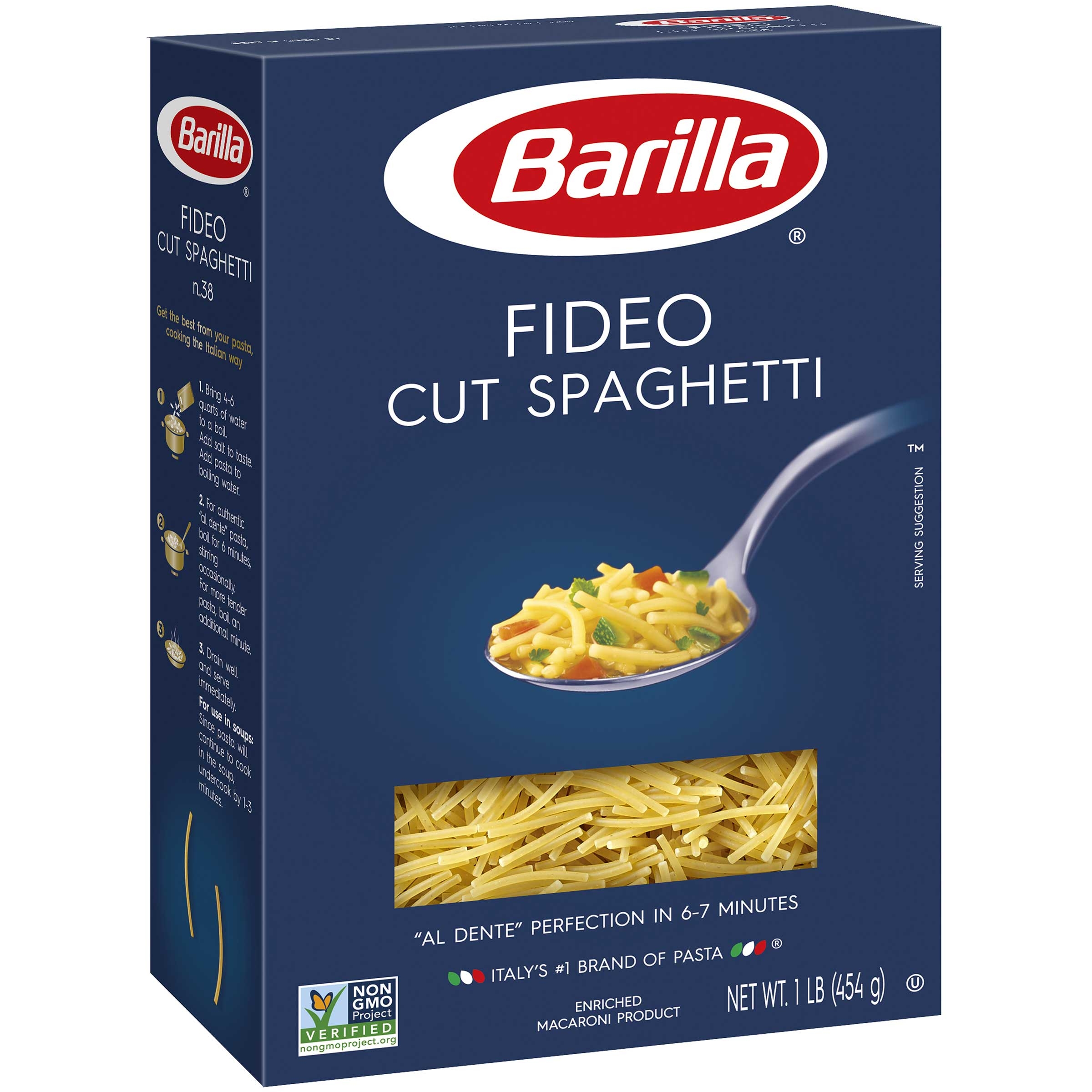 Barilla Soup Cut Spaghetti Tagliati Pasta, 16 Ounce -- 16 Per Case