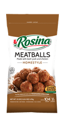 Rosina Homestyle Meatballs, 52 Ounce -- 8 per case.