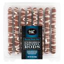 Palmer Chocolate Vanilla Swirl Enrobed Pretzel Rods, 8 Ounce -- 12 per case