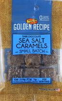 Golden Recipe Sea Salt Caramels Dark Chocolate, 3.5 Ounce -- 8 per case.
